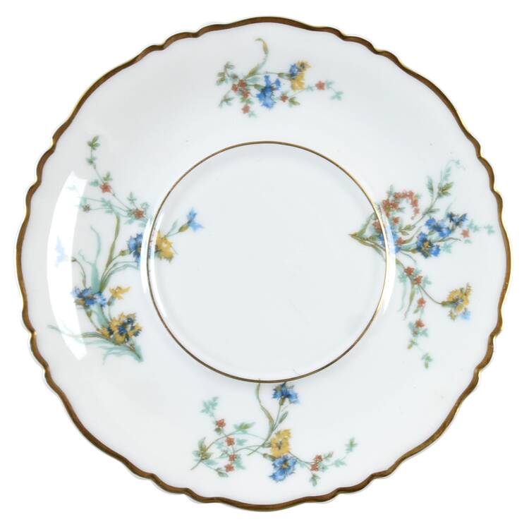 Fleurette (White, Newer) Saucer for Cream Soup Bowl