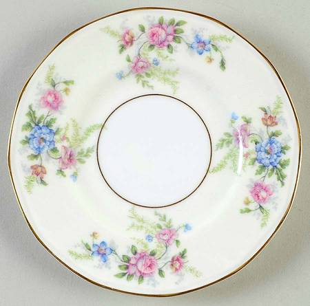 Fleurette (Cream, Older) Bread & Butter Plate