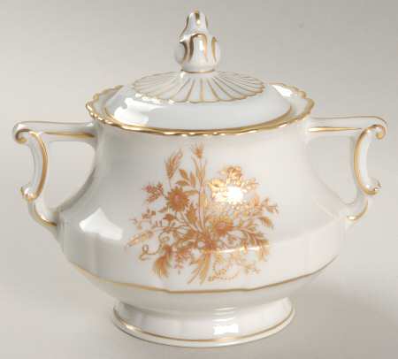 Floreal Sugar Bowl & Lid
