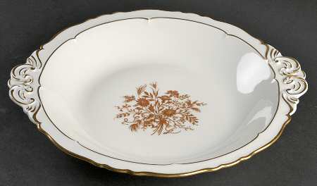 Floreal Deep Round Platter