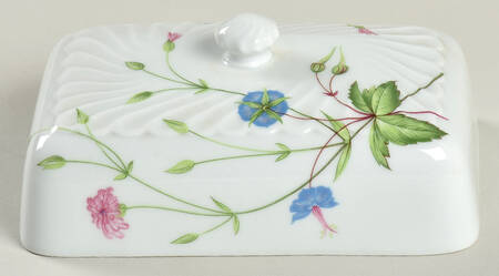 Florence (Newer, Swirl Edge, No Trim) Lid for Rectangular Butter