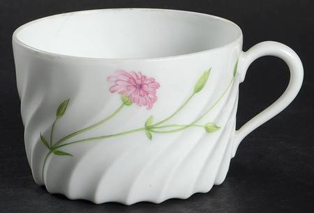 Florence (Newer, Swirl Edge, No Trim) Flat Cup