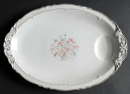 Floradora 15" Oval Serving Platter