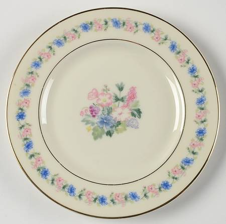 Fox Glove Bread & Butter Plate