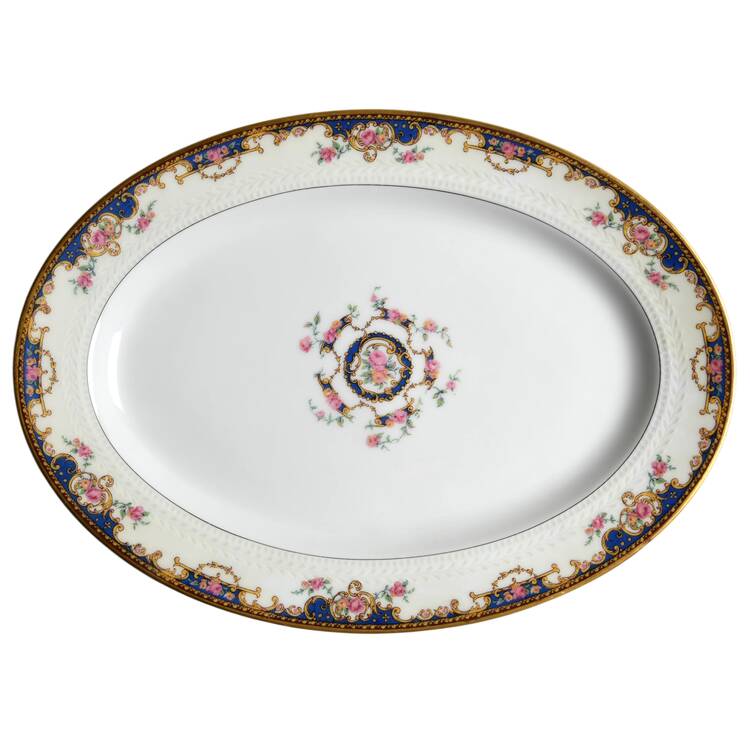Fontainebleau 12" Oval Serving Platter