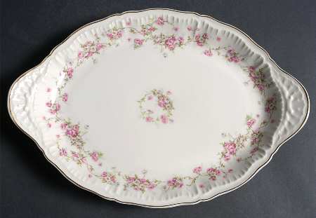 Francine 12" Oval Serving Platter