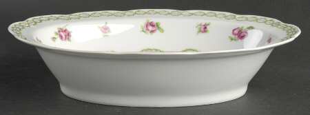 French Garden 9" Oval Vegetable Bowl