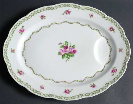 French Garden 13" Oval Serving Platter