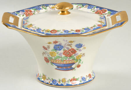 Garden of Allah Sugar Bowl & Lid