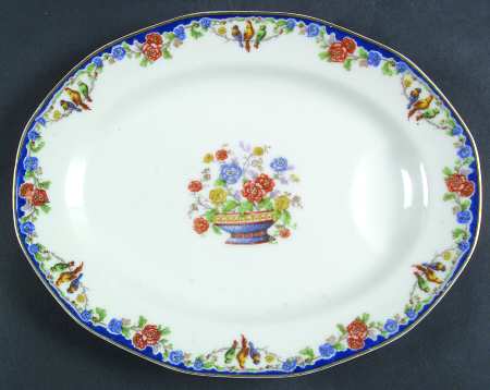 Garden of Allah 11" Oval Serving Platter