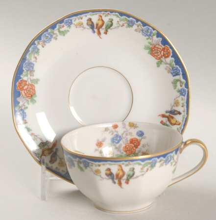 Garden of Allah Flat Cup & Saucer Set
