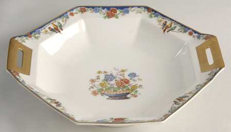 Garden of Allah 10" Octagonal Vegetable Bowl