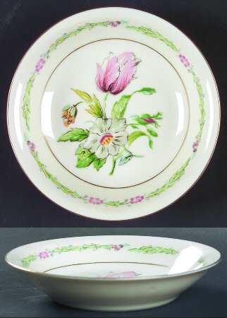 Garden Flowers Fruit/Dessert (Sauce) Bowl