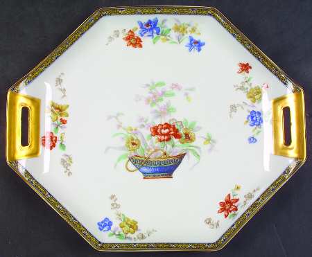 Ganga Handled Cake Plate