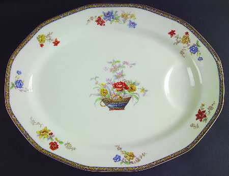 Ganga 15" Oval Serving Platter