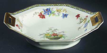Ganga 9" Octagonal Vegetable Bowl