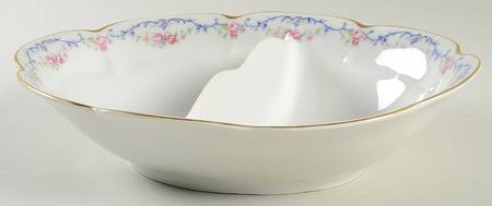 Garland 10" Oval Divided Vegetable Bowl
