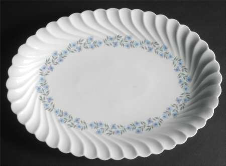 Gentiane 14" Oval Serving Platter