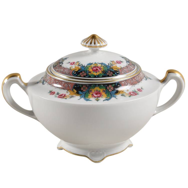 Geneva Sugar Bowl & Lid