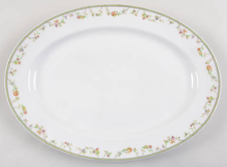 Genevieve 13" Oval Serving Platter
