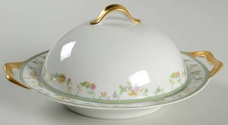 Genevieve Round Covered Butter
