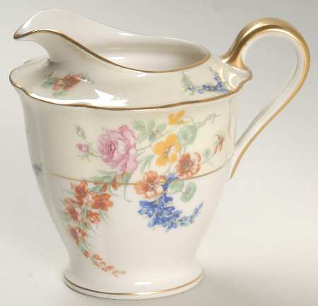 Gladiola (Cream Background) Creamer