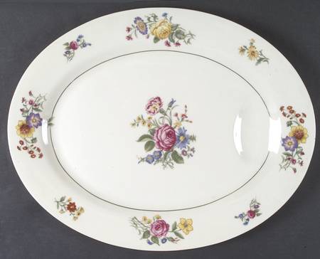 Glendale 16" Oval Serving Platter