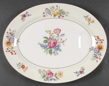 Glendale 14" Oval Serving Platter