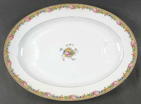 Gloria (France) 18" Oval Serving Platter