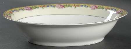 Gloria (France) 10" Oval Vegetable Bowl