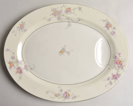 Gloria (New York) 14" Oval Serving Platter