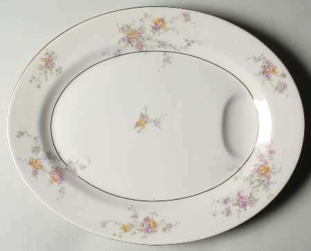 Gloria (New York) 13" Oval Serving Platter