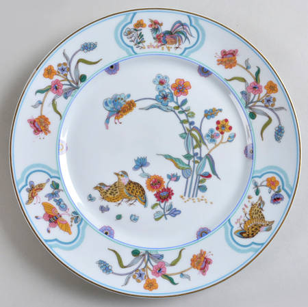 Golden Quail Dinner Plate