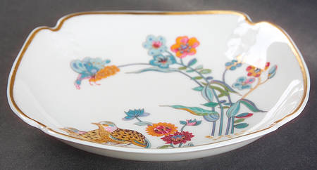 Golden Quail 5" Square Tray