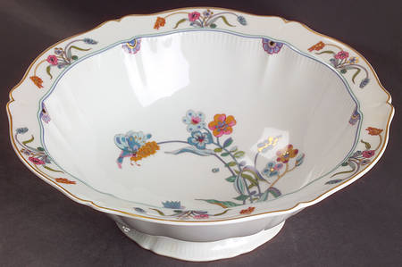 Golden Quail 10" Large Salad Serving Bowl