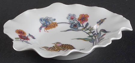 Golden Quail 5" Leaf Dish
