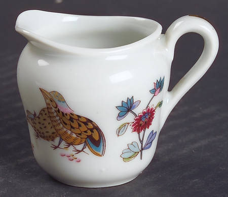 Golden Quail Individual Creamer