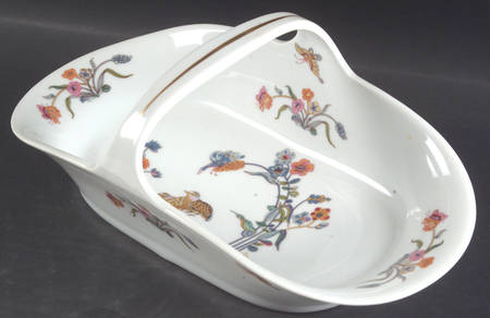 Golden Quail 12" Handled Basket