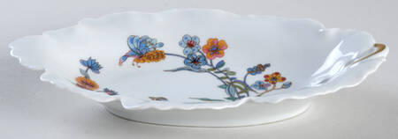 Golden Quail 7" Leaf Dish
