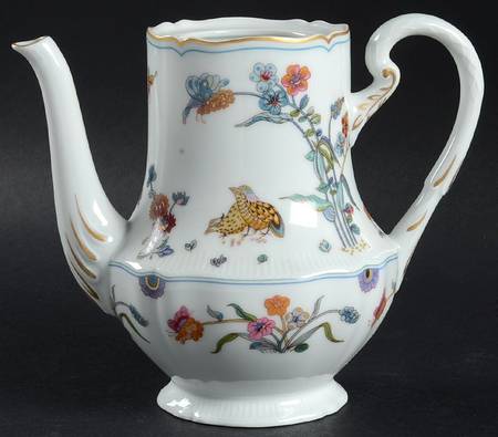Golden Quail Coffee Pot No Lid