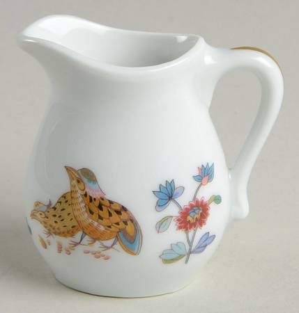 Golden Quail Mini Creamer