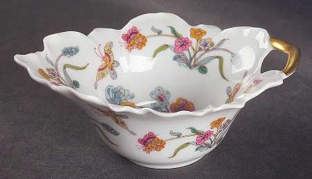 Golden Quail 6" Leaf Bowl