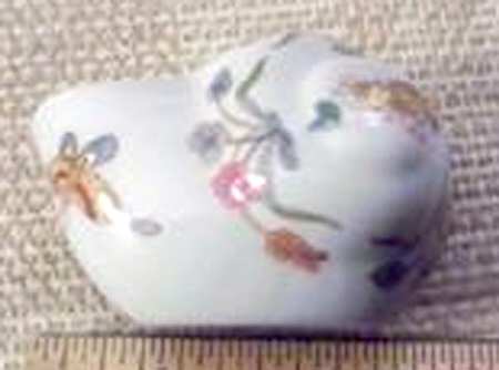 Golden Quail Snail Shaped Dish