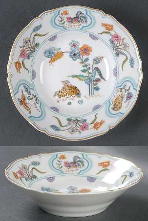 Golden Quail Fruit/Dessert (Sauce) Bowl