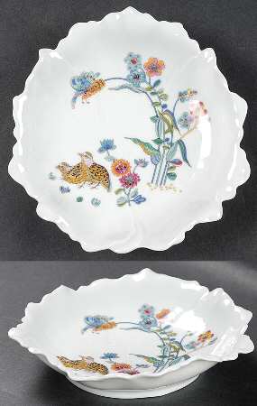 Golden Quail 6" Leaf Dish