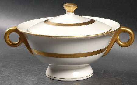 Gotham Sugar Bowl & Lid