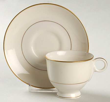 Gramercy Footed Demitasse Cup & Saucer Set