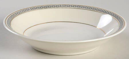 Greek Key Fruit/Dessert (Sauce) Bowl