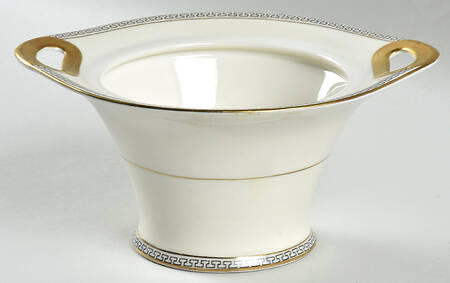 Greek Key Sugar Bowl No Lid