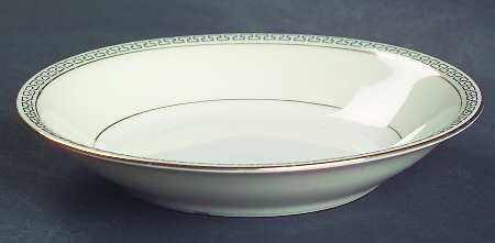 Greek Key Fruit/Dessert (Sauce) Bowl